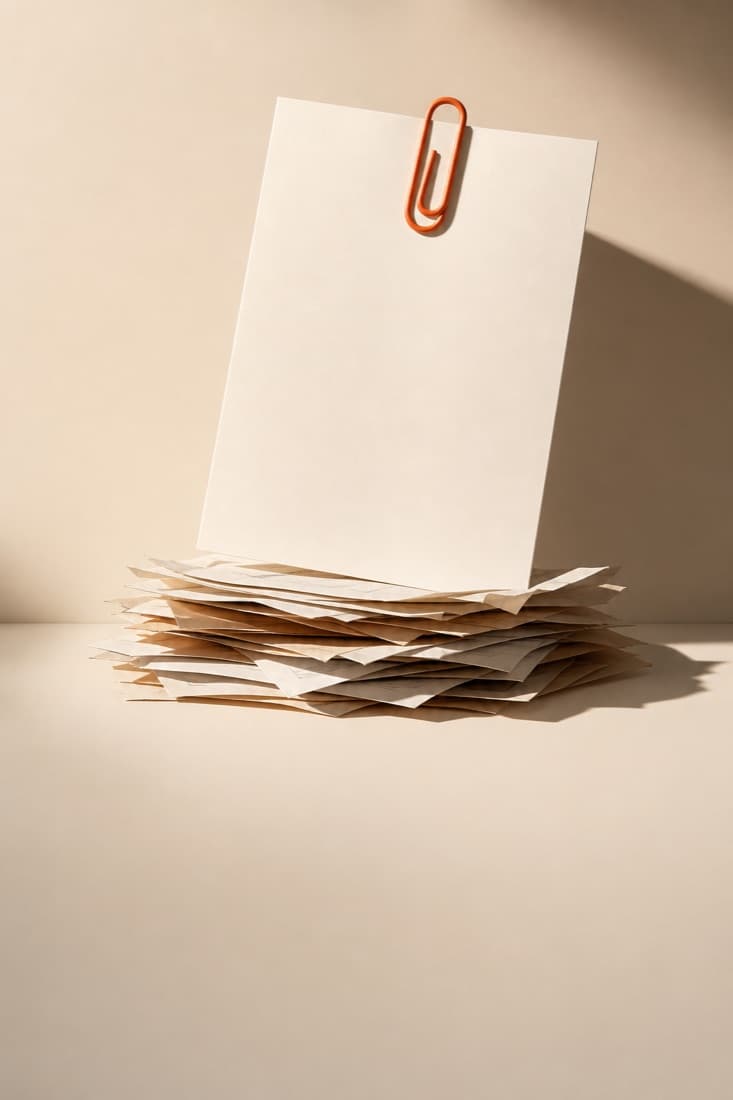 Il documento non è il lavoro: è il lavoro noioso intorno al lavoro